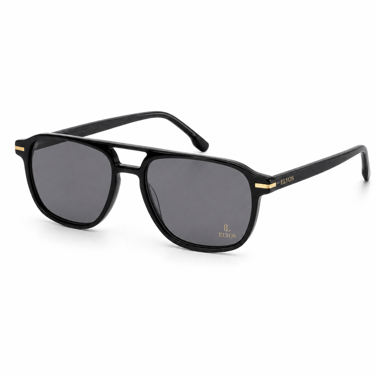 ELYOS KIKOO aviator noires à double pont – Image 4